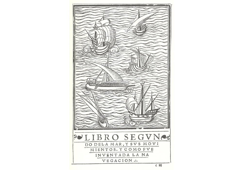 Arte navegar-Pedro Medina-Fernández Córdoba-Incunabula & Ancient Books-facsimile book-Vicent García Editores-3 Sea and Navigation